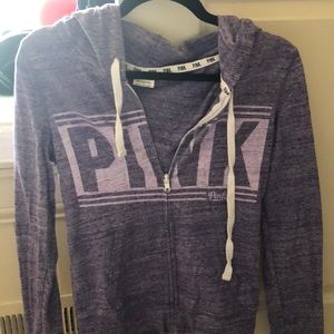 VS Pink purple hoodie